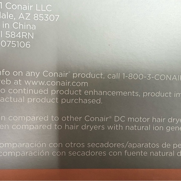 NWT InfinitiPro by Conair Hair Dryer - Picture 6 of 7